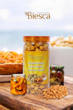 Biesca Makhana Premium Organic Fox Nuts for Healthy Snacking & Wellness (Pack Of 2, ACHARI MASALA & CREAM &ONION)|B0DRYZ95YS