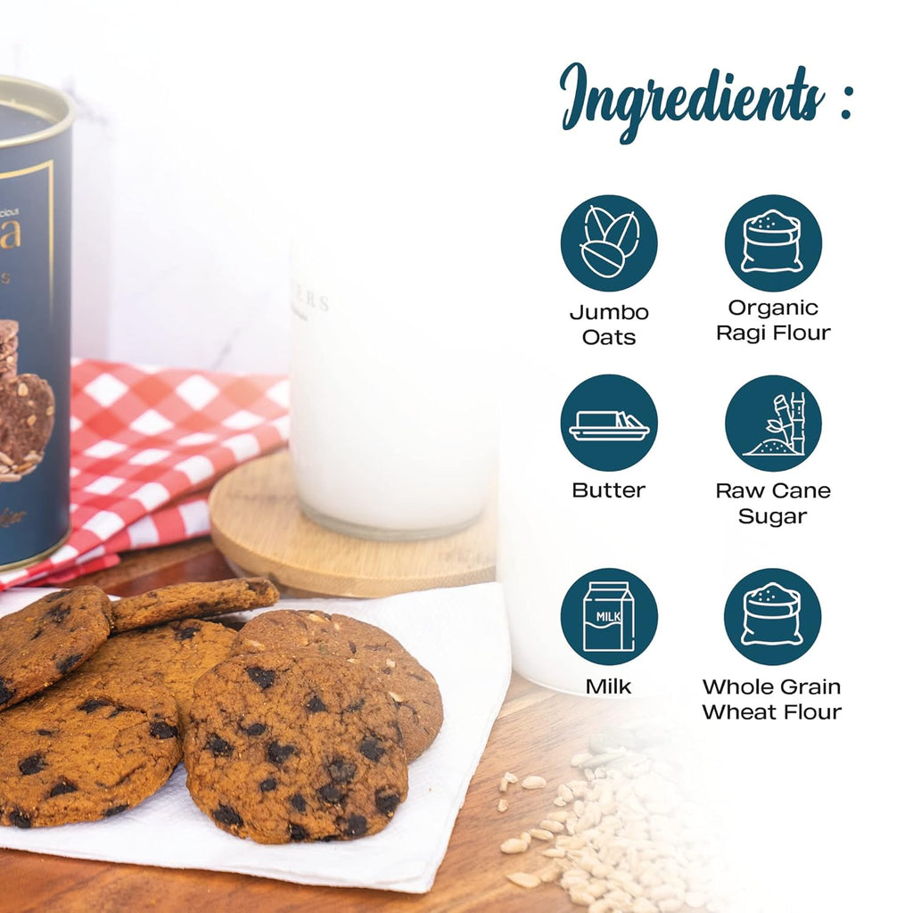 Biesca Ragi & Oats Cookies