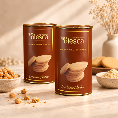 Biesca Besan Gluten Free Cookies Gift Combo – Pack of 2 (170g each)