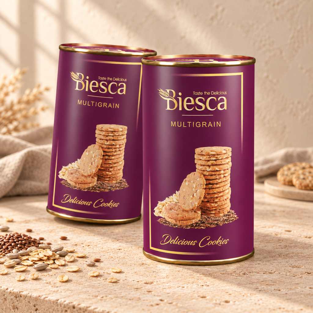 Biesca Multigrain Cookies Gift Combo – Pack of 2 (170g each)