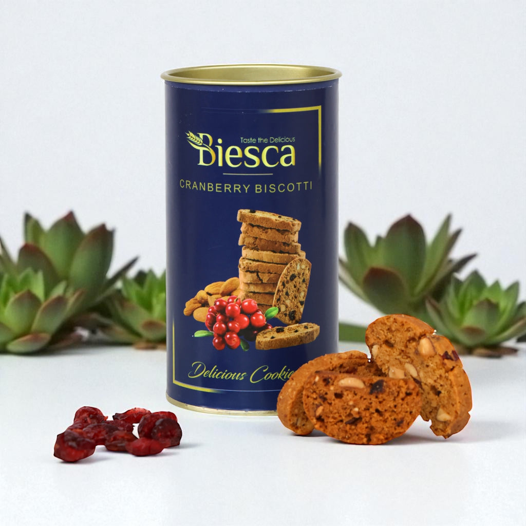 Biesca Cranberry Biscotti Cookies 135g