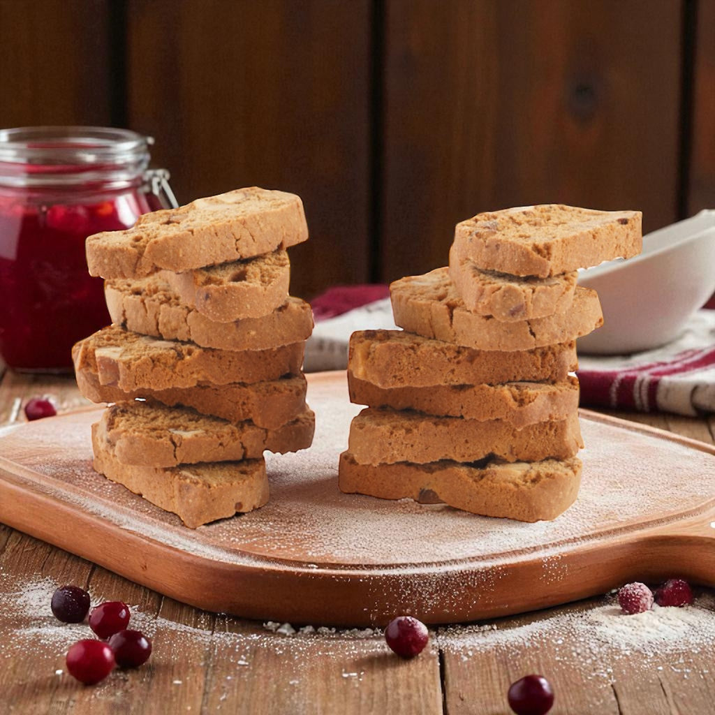 Biesca Cranberry Biscotti Cookies 135g