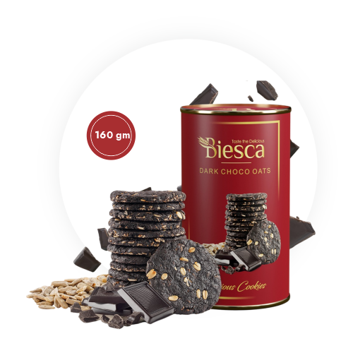 Biesca Dark Choco Oats Cookies