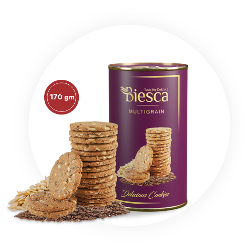 Multigrain Cookies with Flaxseeds, Honey 170g