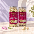 Biesca Cream 'n' Onion Makhana combo – 2 jars