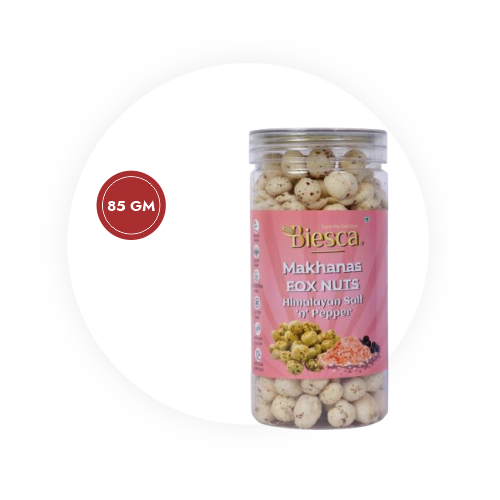 Biesca Himalayan Salt & Pepper Makhana